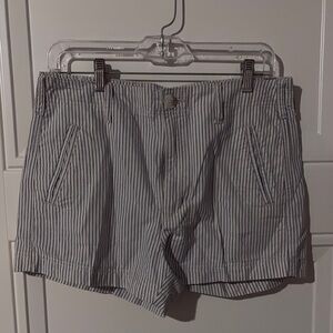 American Eagle High Waist Striped Women's Shorts
